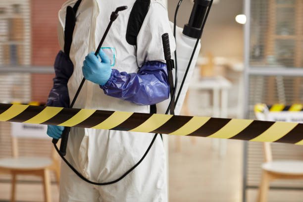 Professional Blood Cleanup technician working in Port Lavaca, TX
